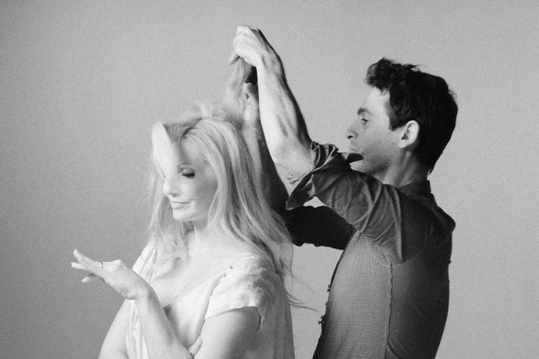 Lorella Cuccarini con il make-up di Paolo Pinna