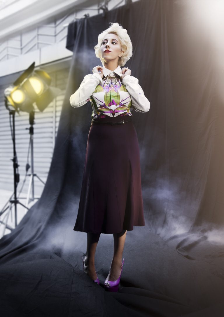 Malika Ayane con il make-up di Paolo Pinna