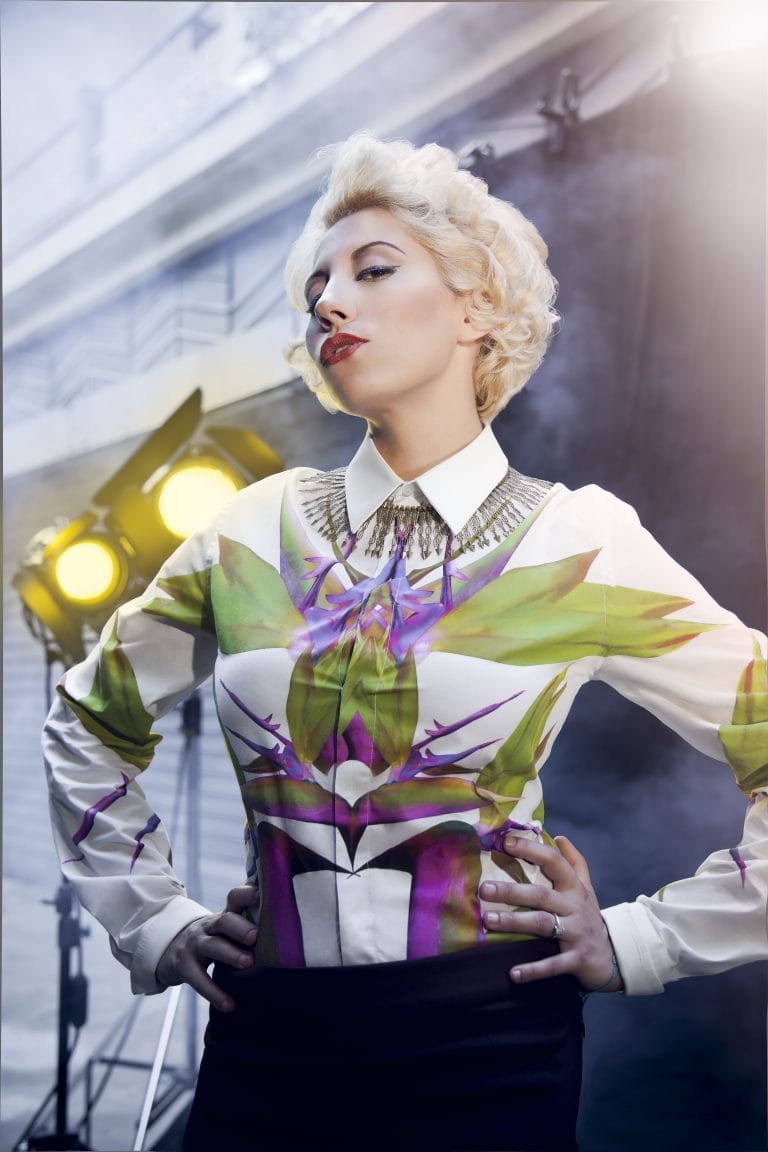 Malika Ayane con il make-up di Paolo Pinna