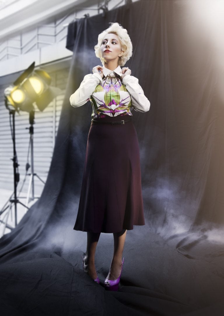 Malika Ayane con il make-up di Paolo Pinna