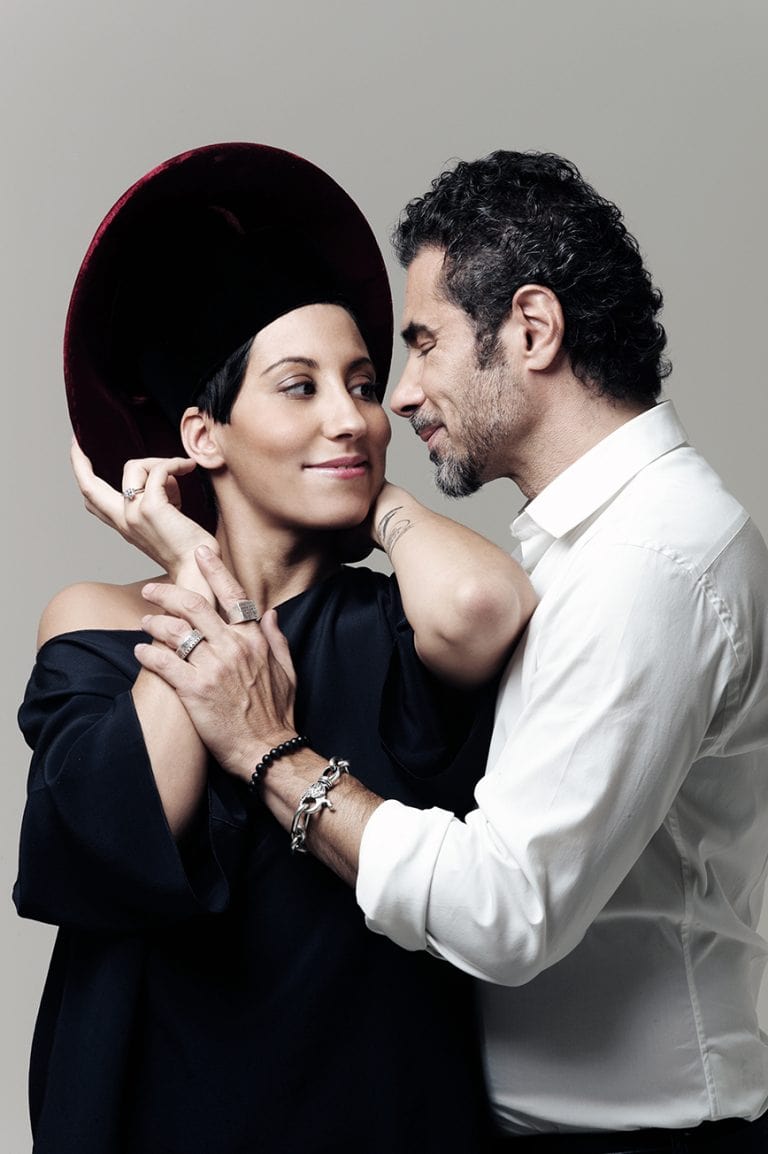 Malika Ayane con il make-up di Paolo Pinna