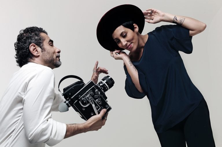 Malika Ayane con il make-up di Paolo Pinna