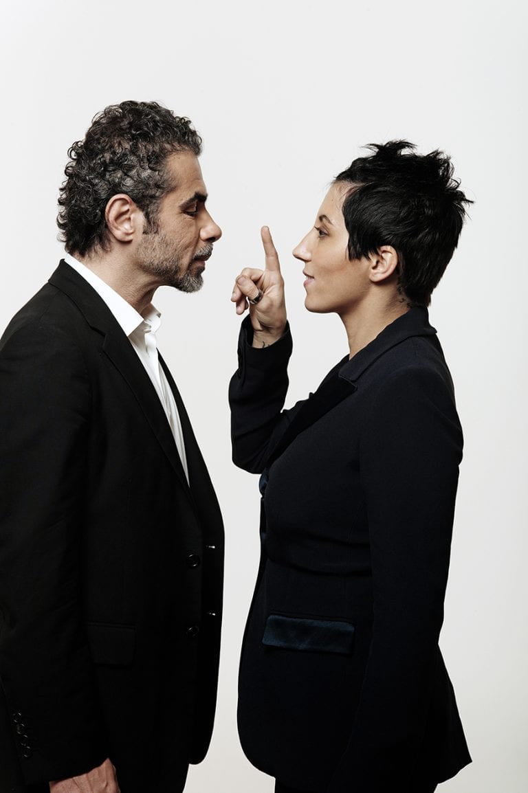 Malika Ayane con il make-up di Paolo Pinna