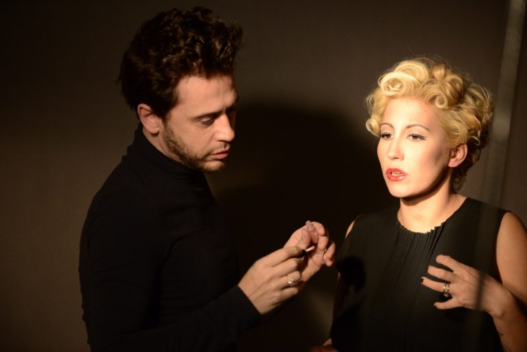 Malika Ayane con il make-up di Paolo Pinna