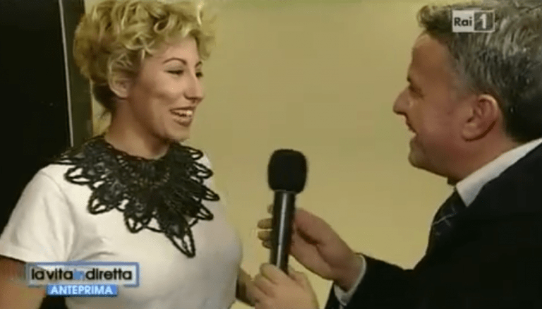 Malika Ayane con il make-up di Paolo Pinna