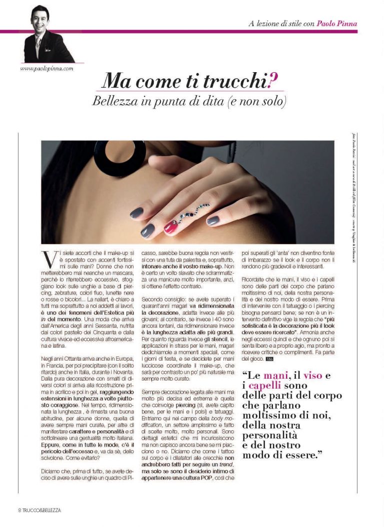 Paolo Pinna sulla stampa, rassegna stampa